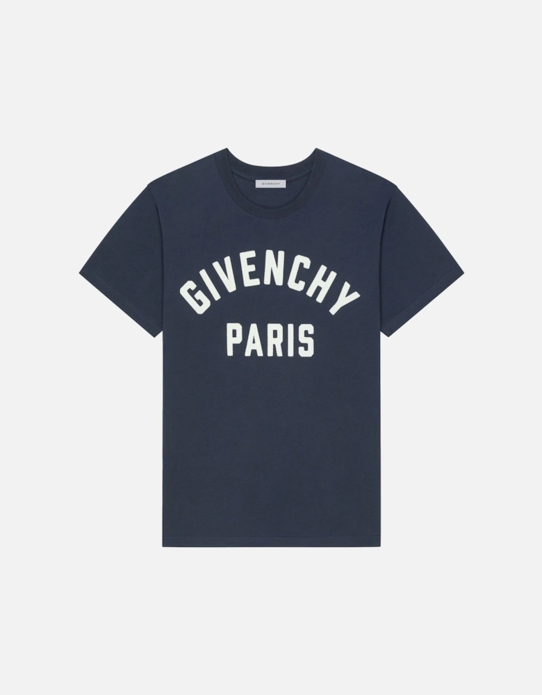 Paris Branded T-Shirt Navy