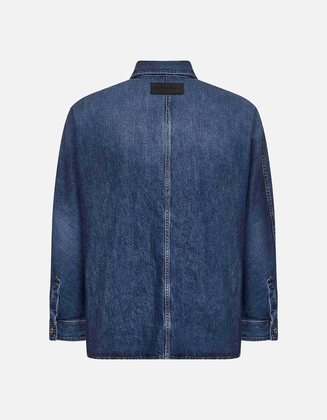 Vintage Denim Overshirt Blue