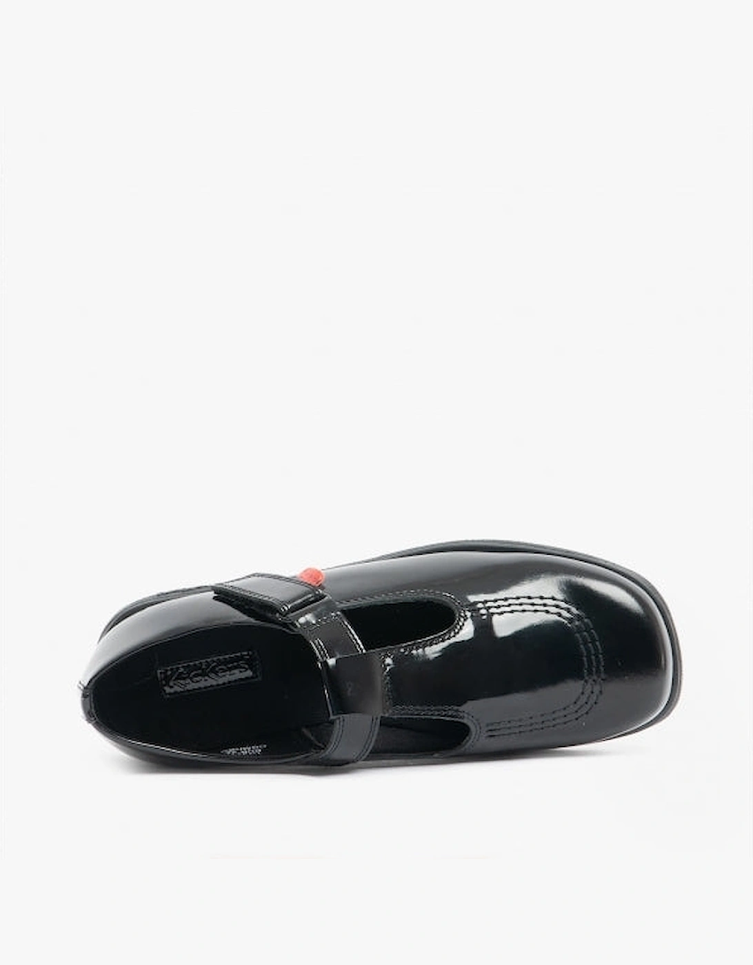 FRAGMA T-BAR Girls Leather Shoes Patent Black
