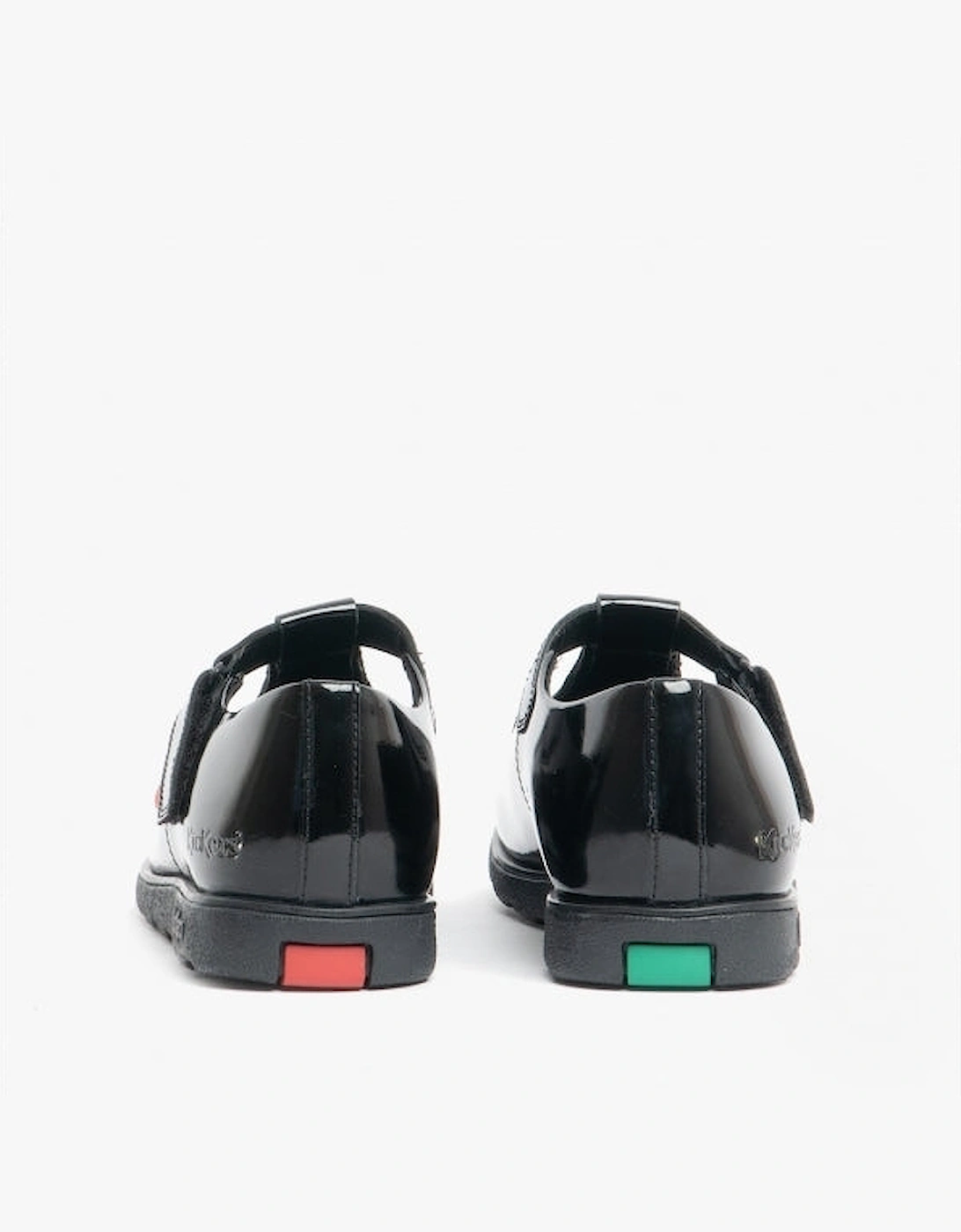 FRAGMA T-BAR Girls Leather Shoes Patent Black