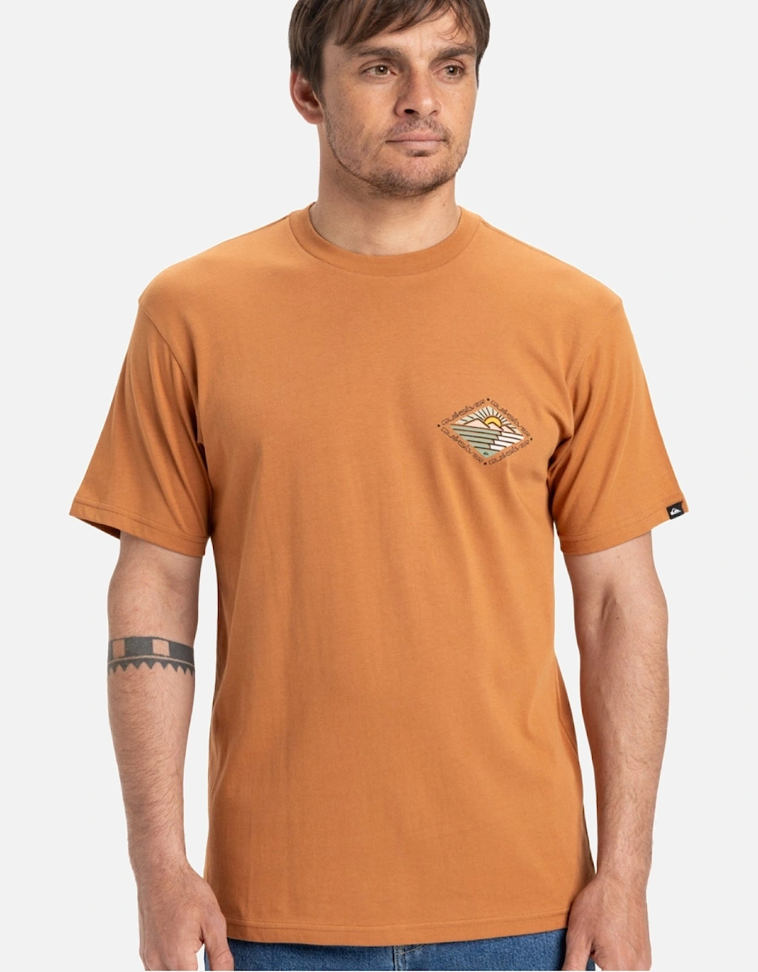 Mens Evo Future Islands Short Sleeve T-Shirt, 2 of 1