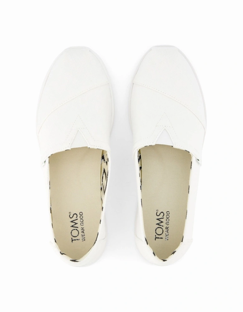 Alpargata Plus 100% Cotton Women's White Espadrilles