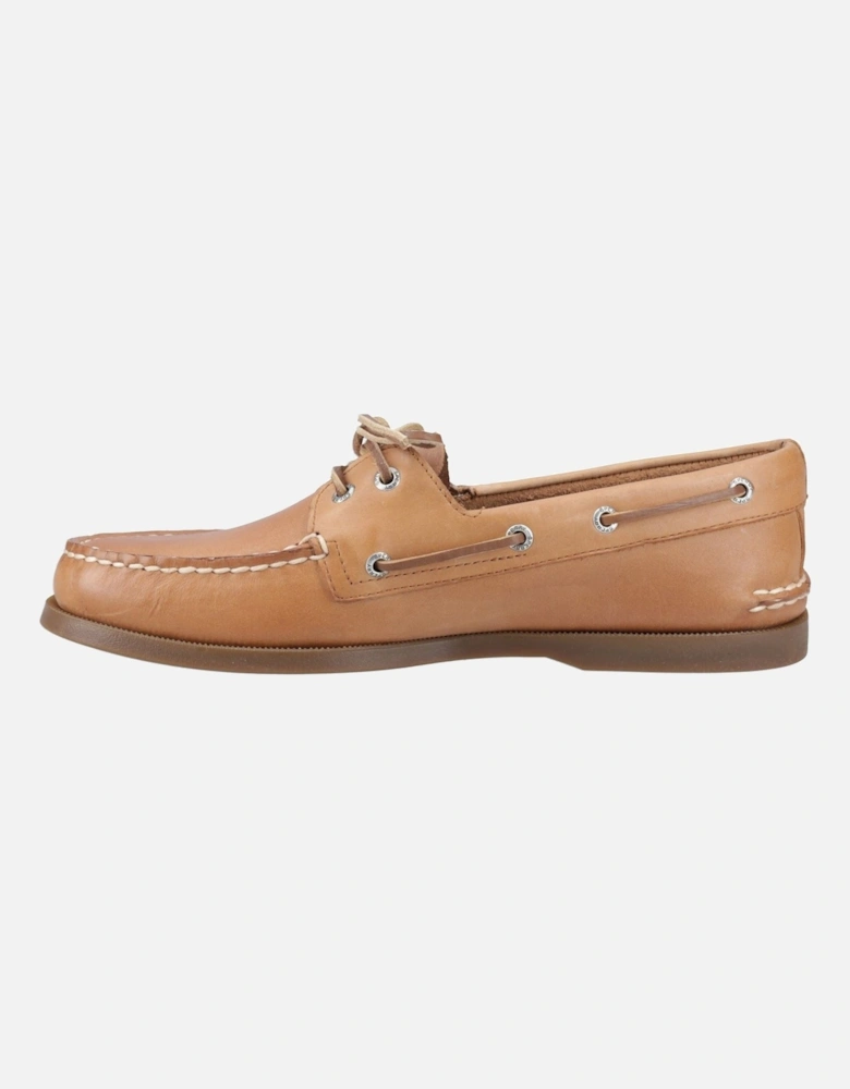 Sperry Authentic 2 Eye Leather Men's Nutmeg Boat Shoes