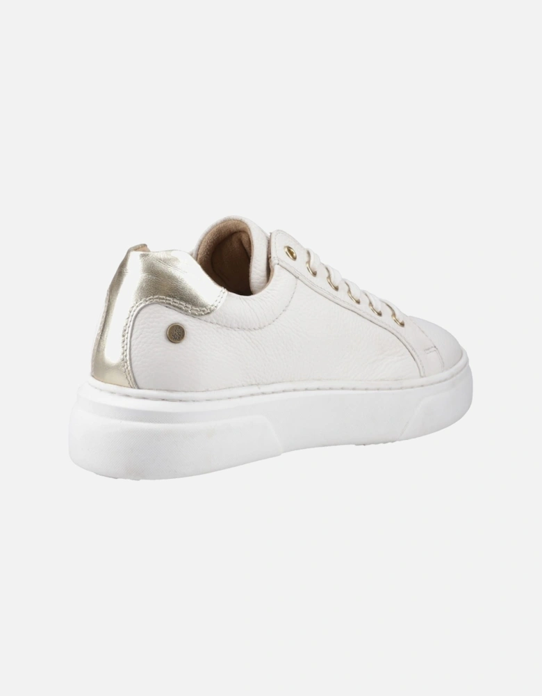 Kathryn Leather Women's White Trainers
