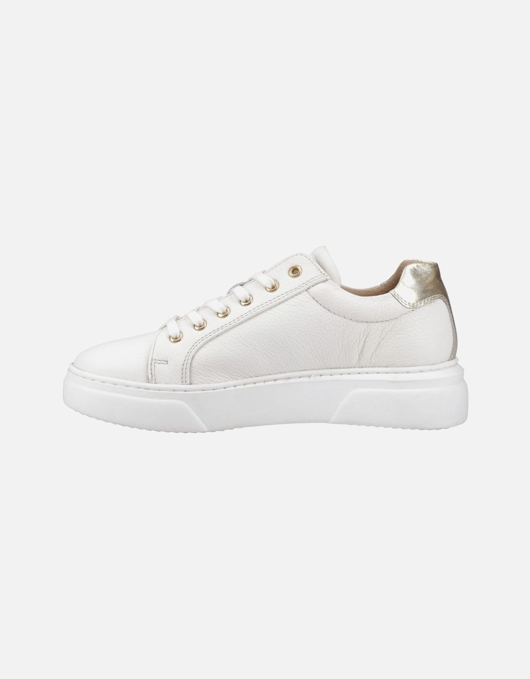 Kathryn Leather Women's White Trainers