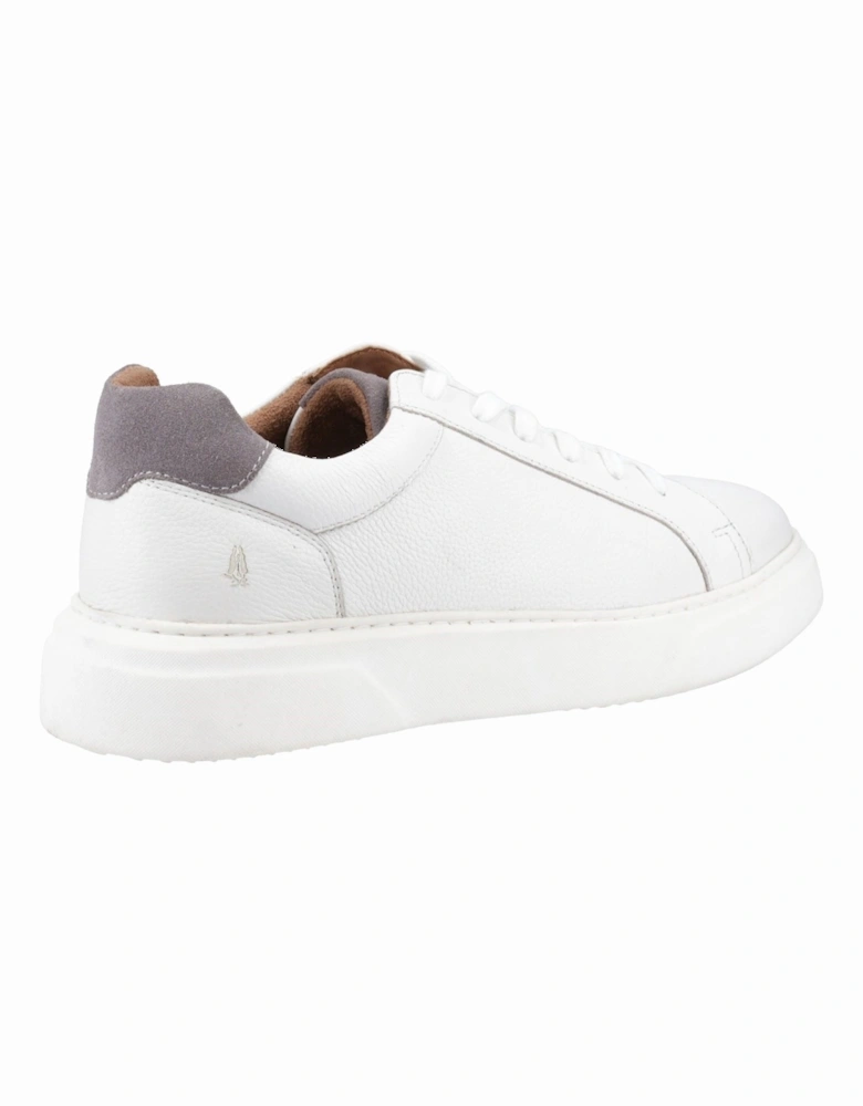 Whelan Leather Men's White Trainers