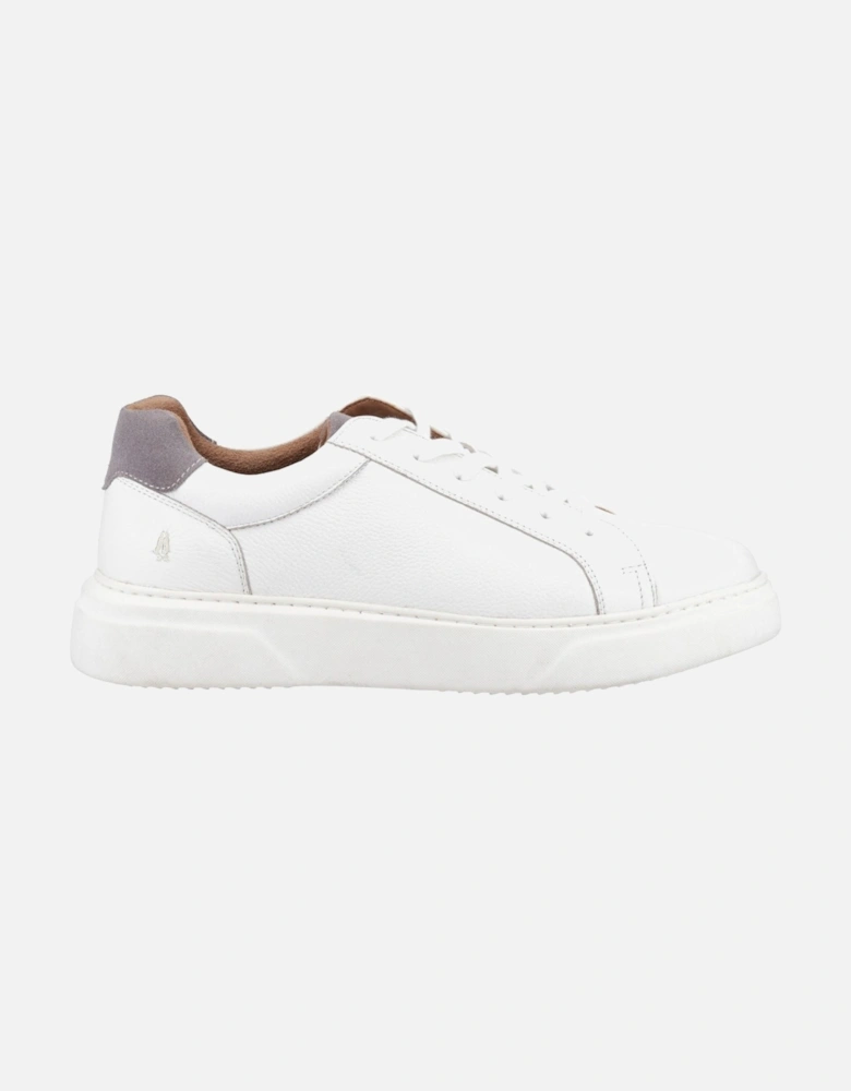 Whelan Leather Men's White Trainers