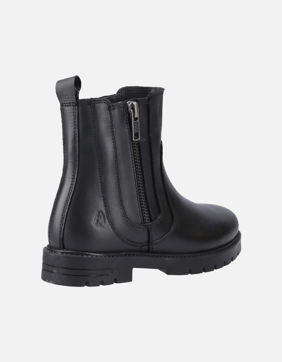 Liana Leather Girls's Black Boots
