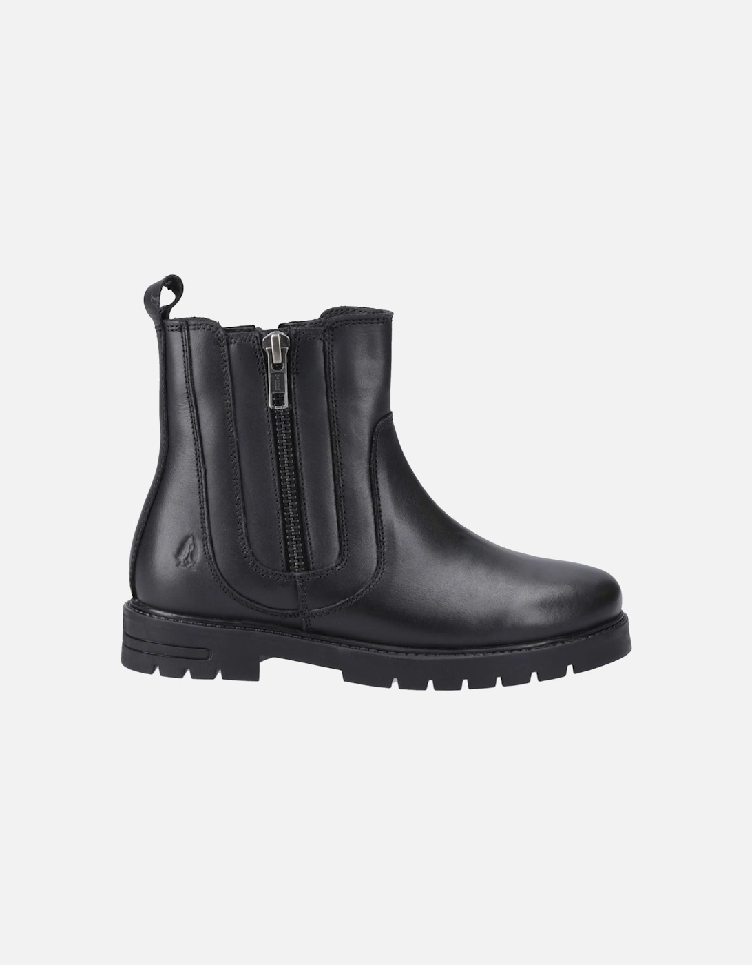 Liana Leather Girls's Black Boots