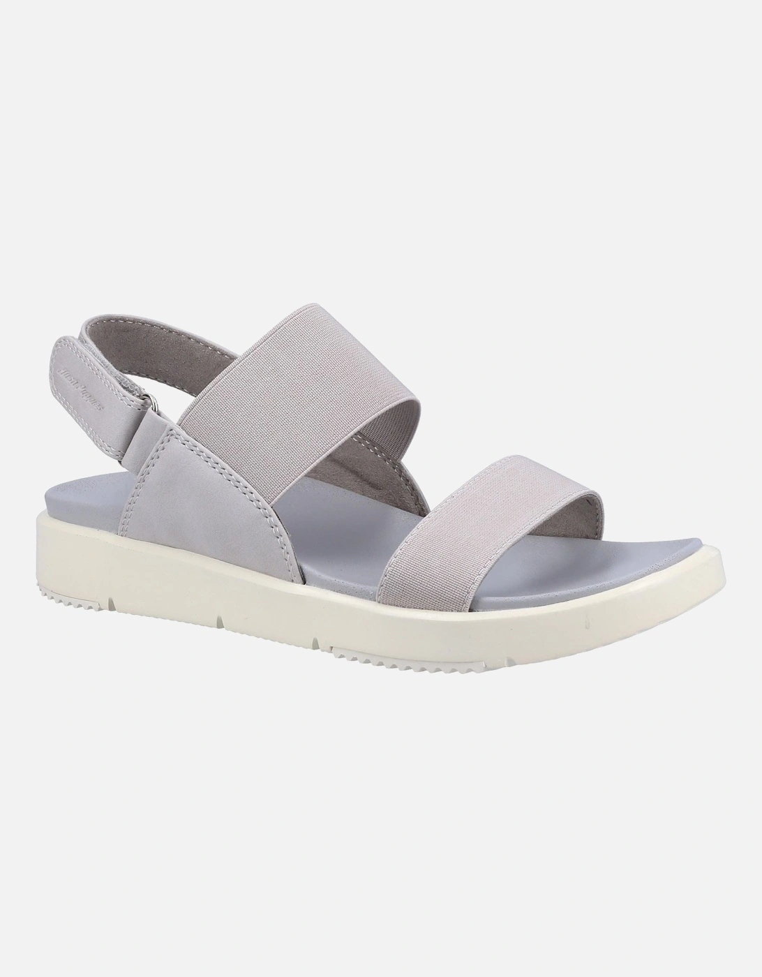 Selina Polyurethane Women's Grey Sandals, 5 of 4