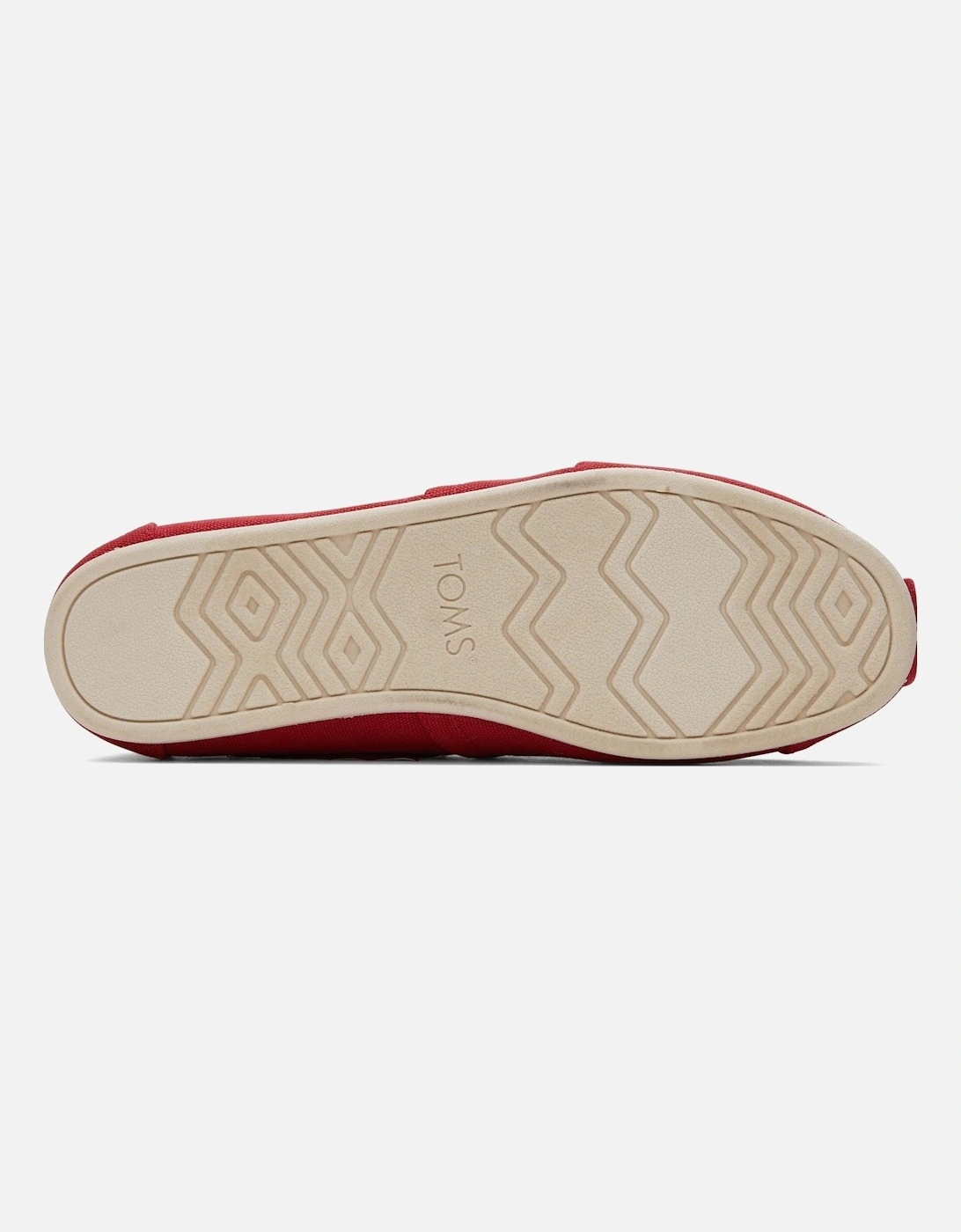 Alpargata 100% Cotton Men's Red Espadrilles