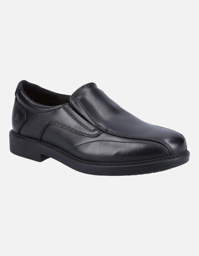 Toby SNR Leather Boys's Black Loafers