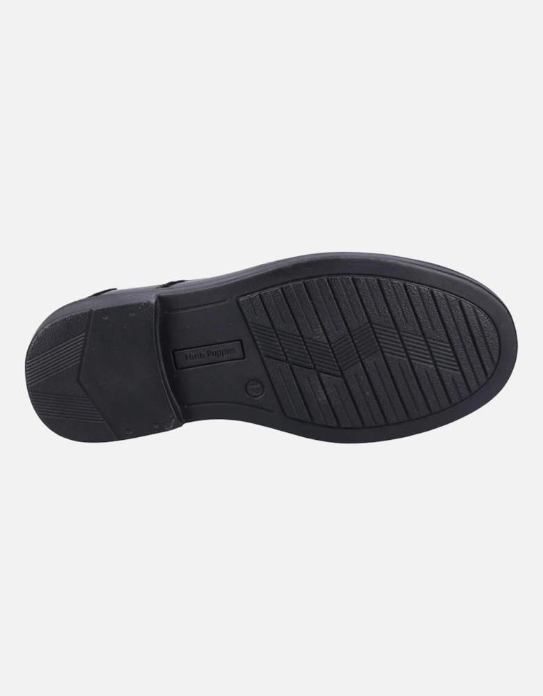 Toby SNR Leather Boys's Black Loafers