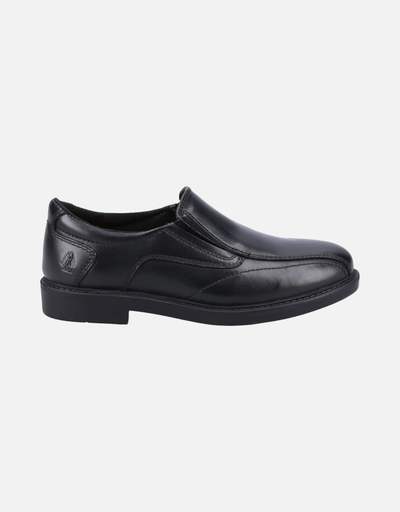 Toby SNR Leather Boys's Black Loafers