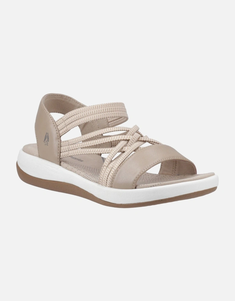 Susanna Leather Women's Taupe Sandals