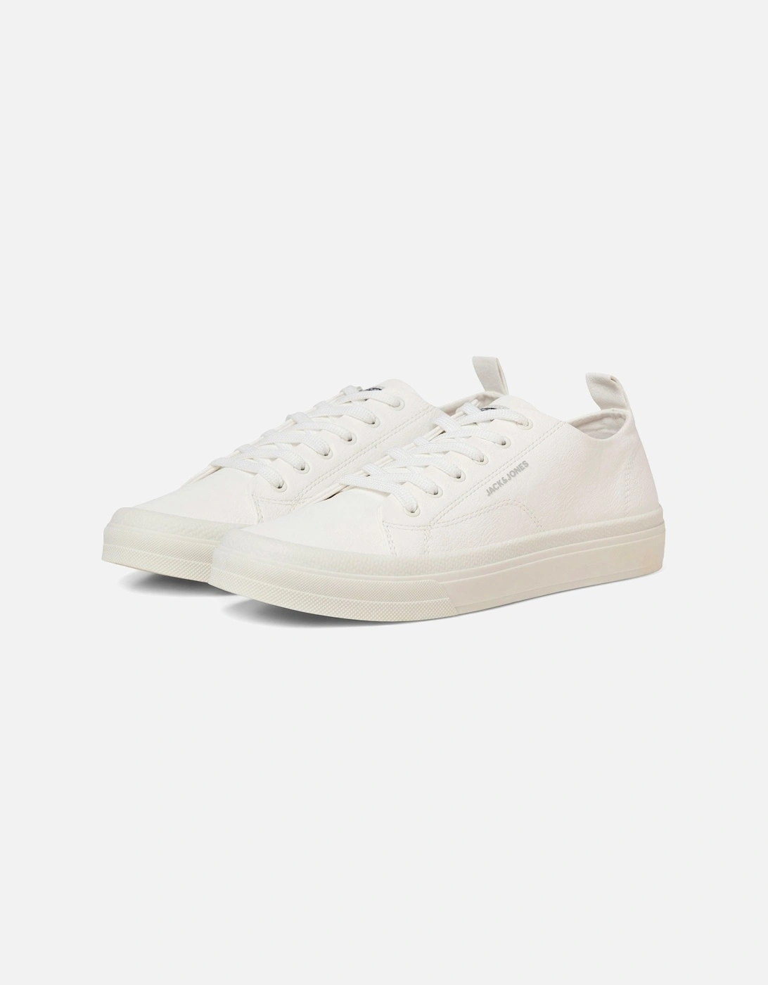 Bayswater Polyurethane Men's Bright White Trainers, 8 of 7