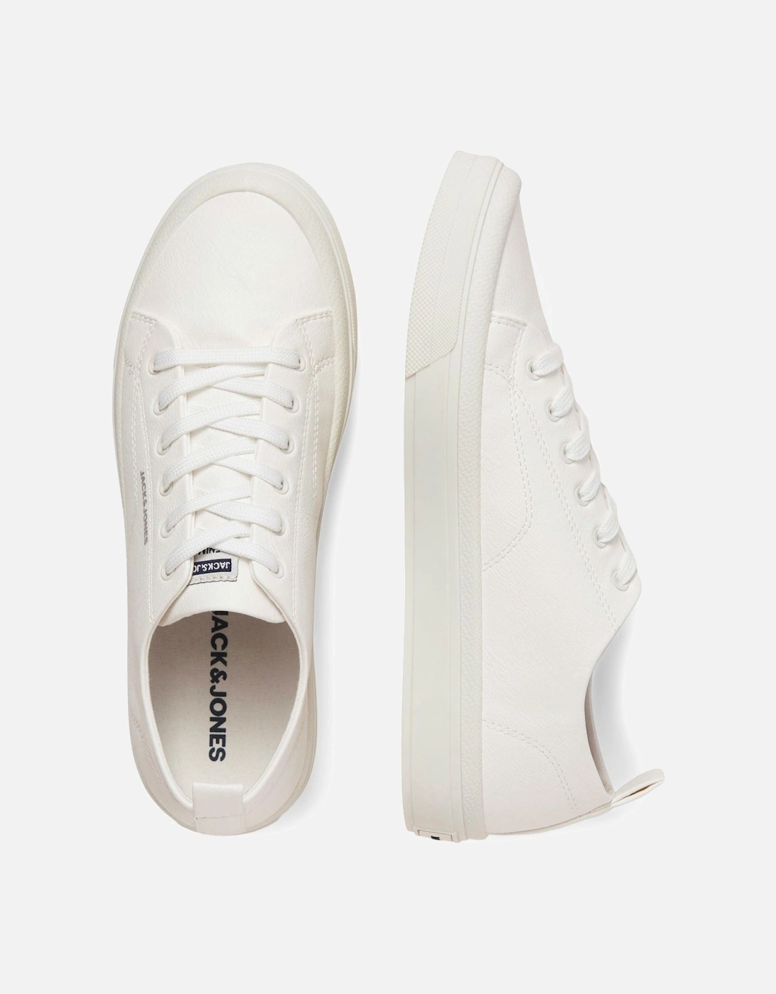 Bayswater Polyurethane Men's Bright White Trainers
