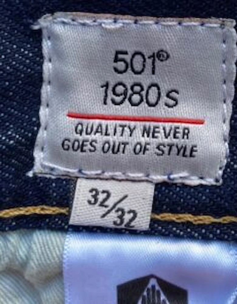 Levi's 501 Blue Tab 1980s Selvedge Jeans