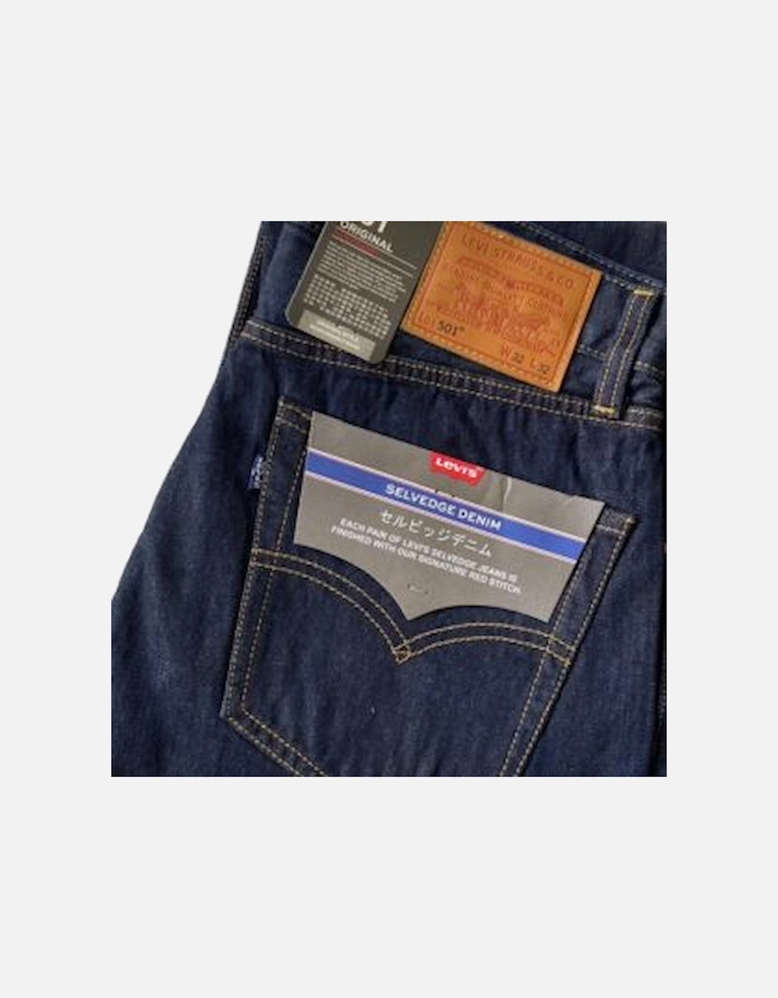 Levi's 501 Blue Tab 1980s Selvedge Jeans