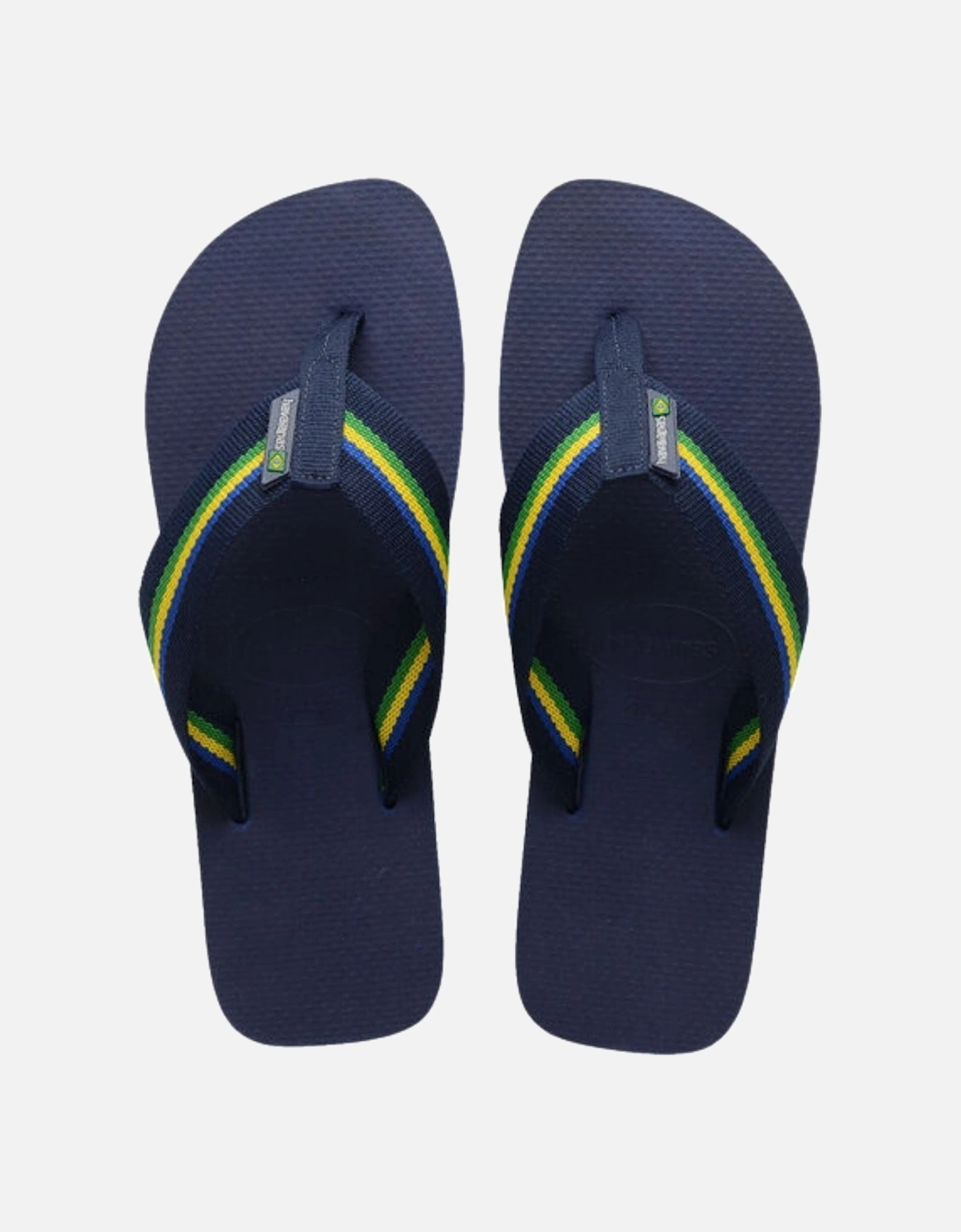 Mens Urban Brasil Flip Flops, 2 of 1