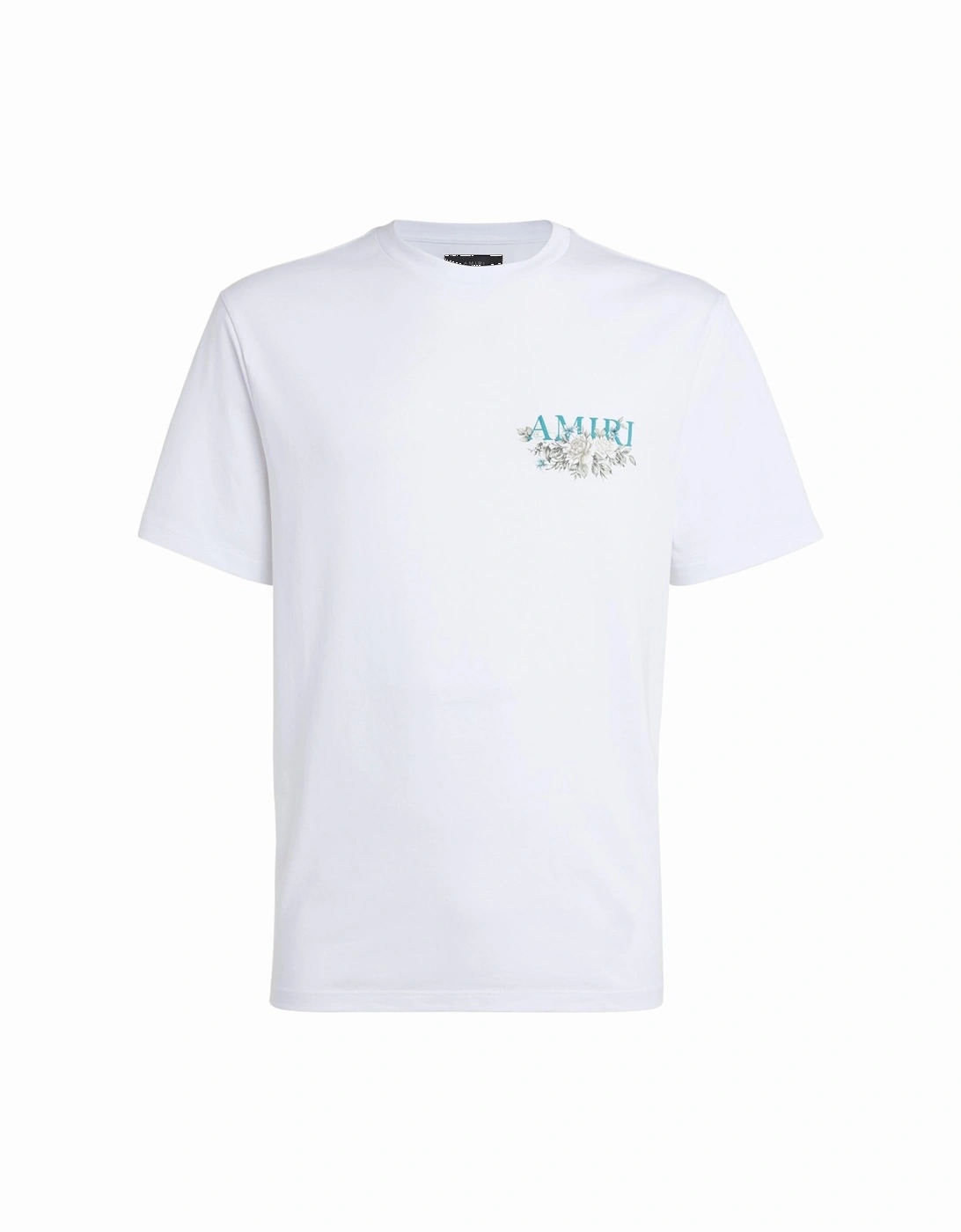 FLORAL LOGO TEE WHITE, 5 of 4