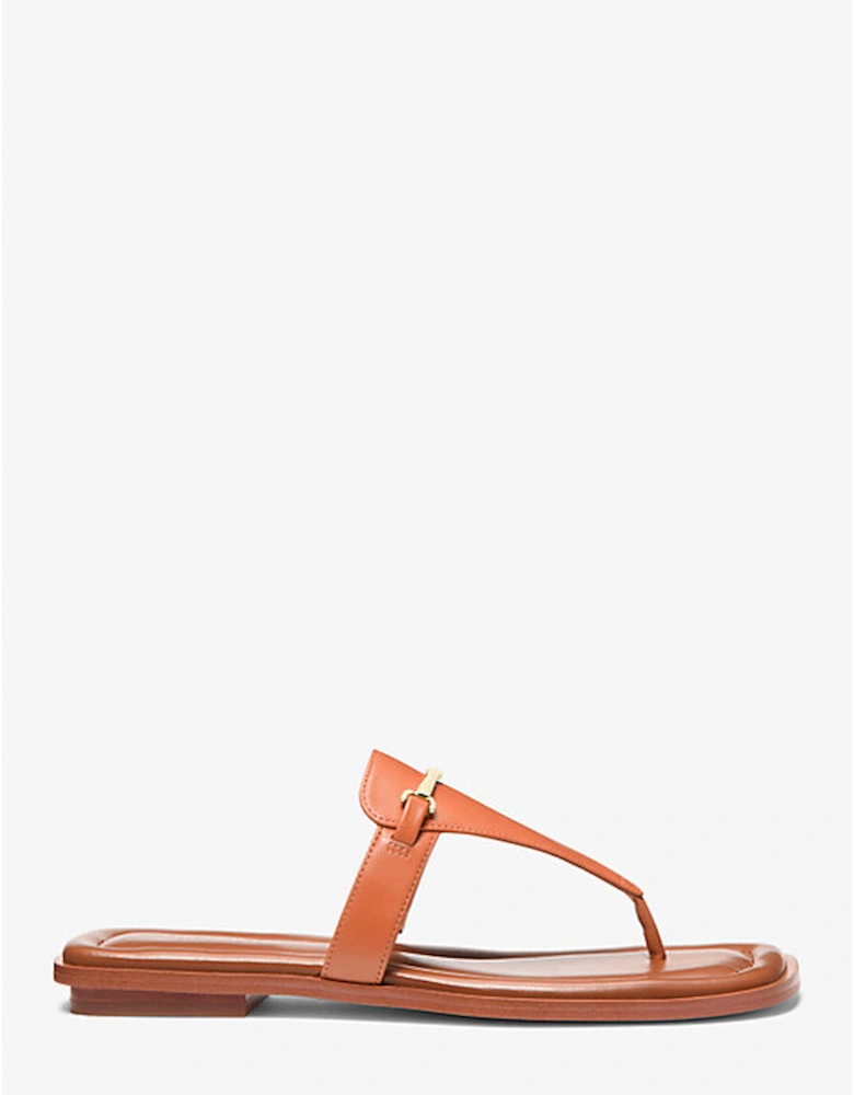 Lena Leather T-Strap Sandal