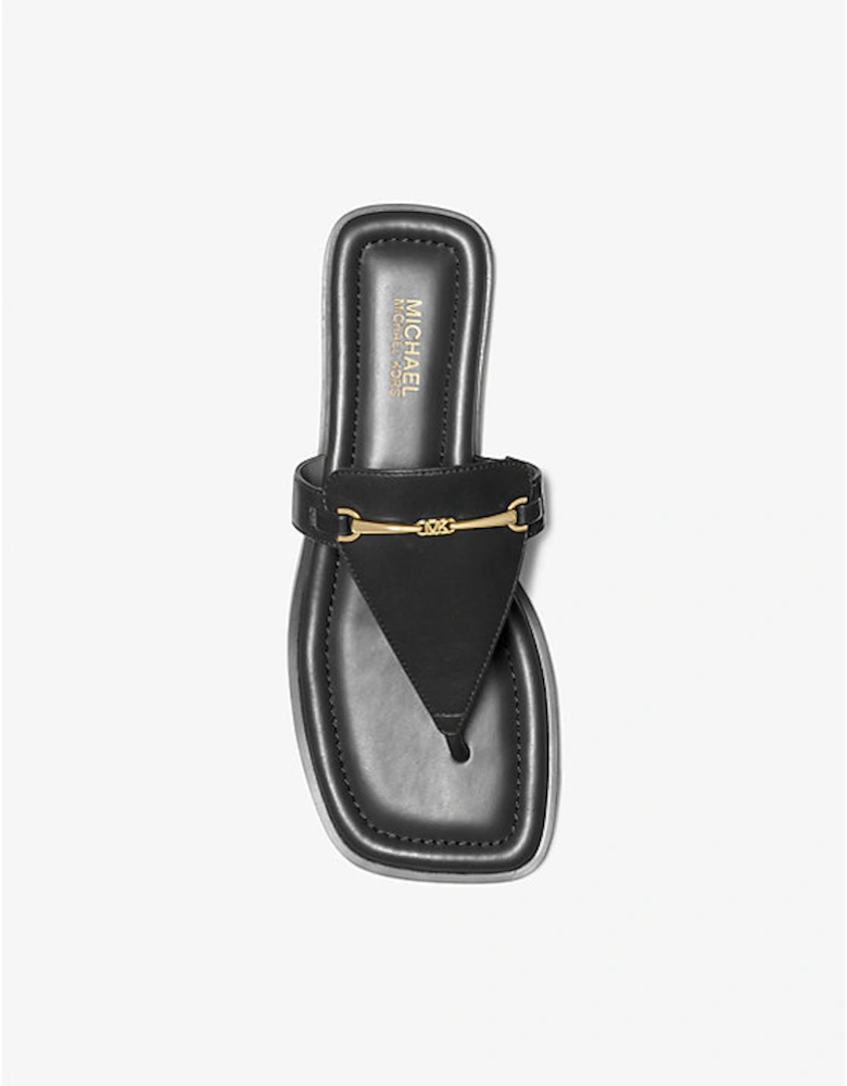 Lena Leather T-Strap Sandal