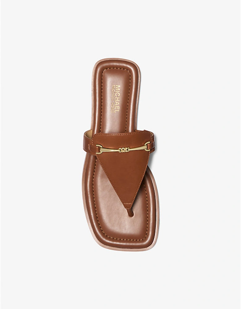 Lena Leather T-Strap Sandal