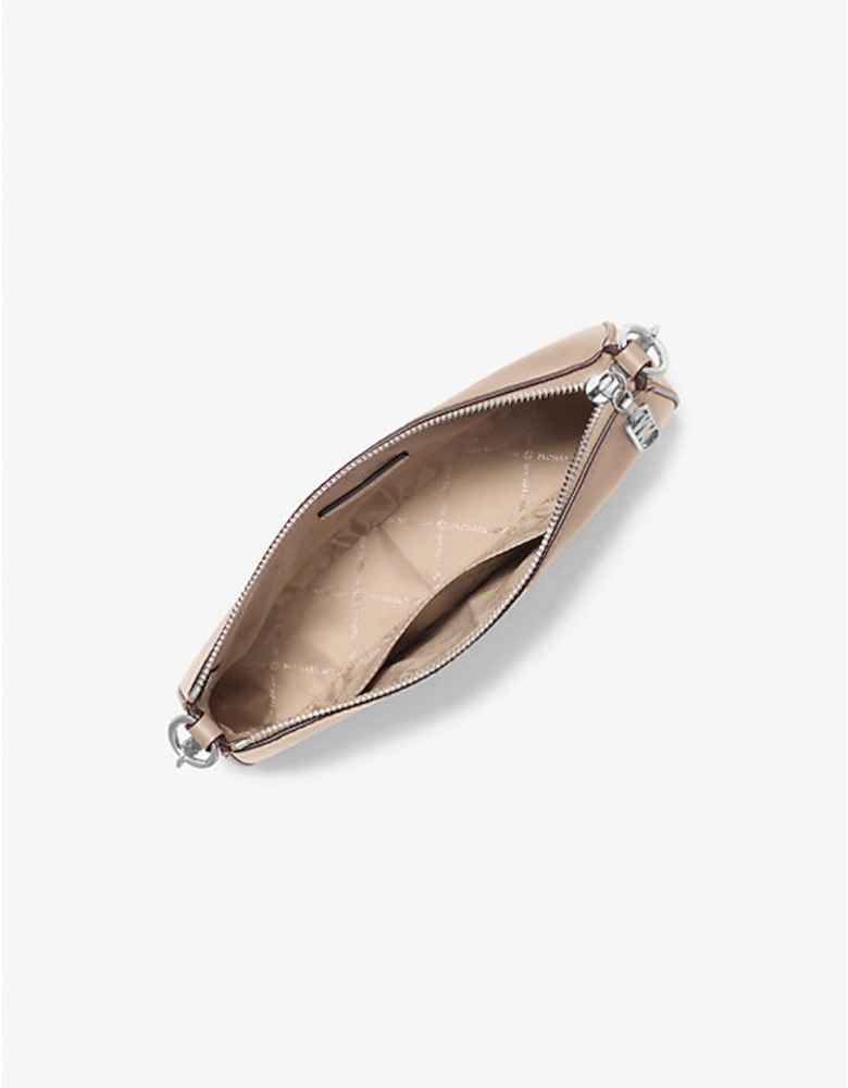 Empire Medium Leather Chain-Link Pochette