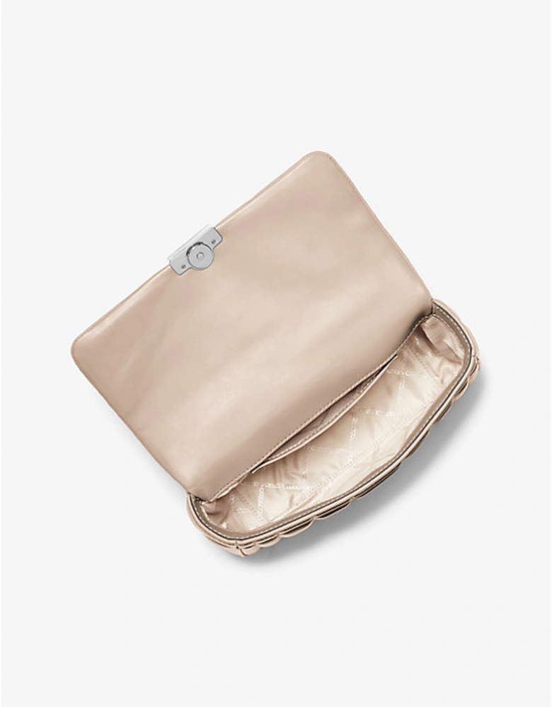Tribeca Large Quilted Leather Shoulder Bag
