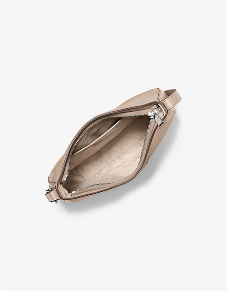 Kensington Large Pebbled Leather Crossbody Bag