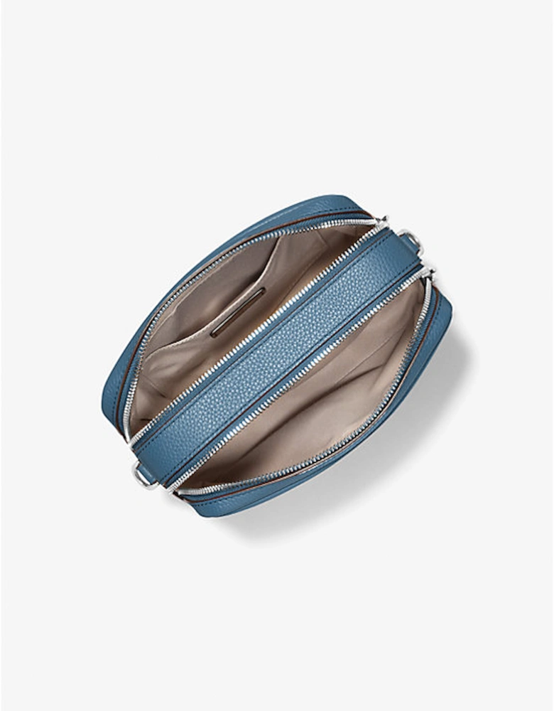 Bryant Medium Pebbled Leather Camera Crossbody Bag