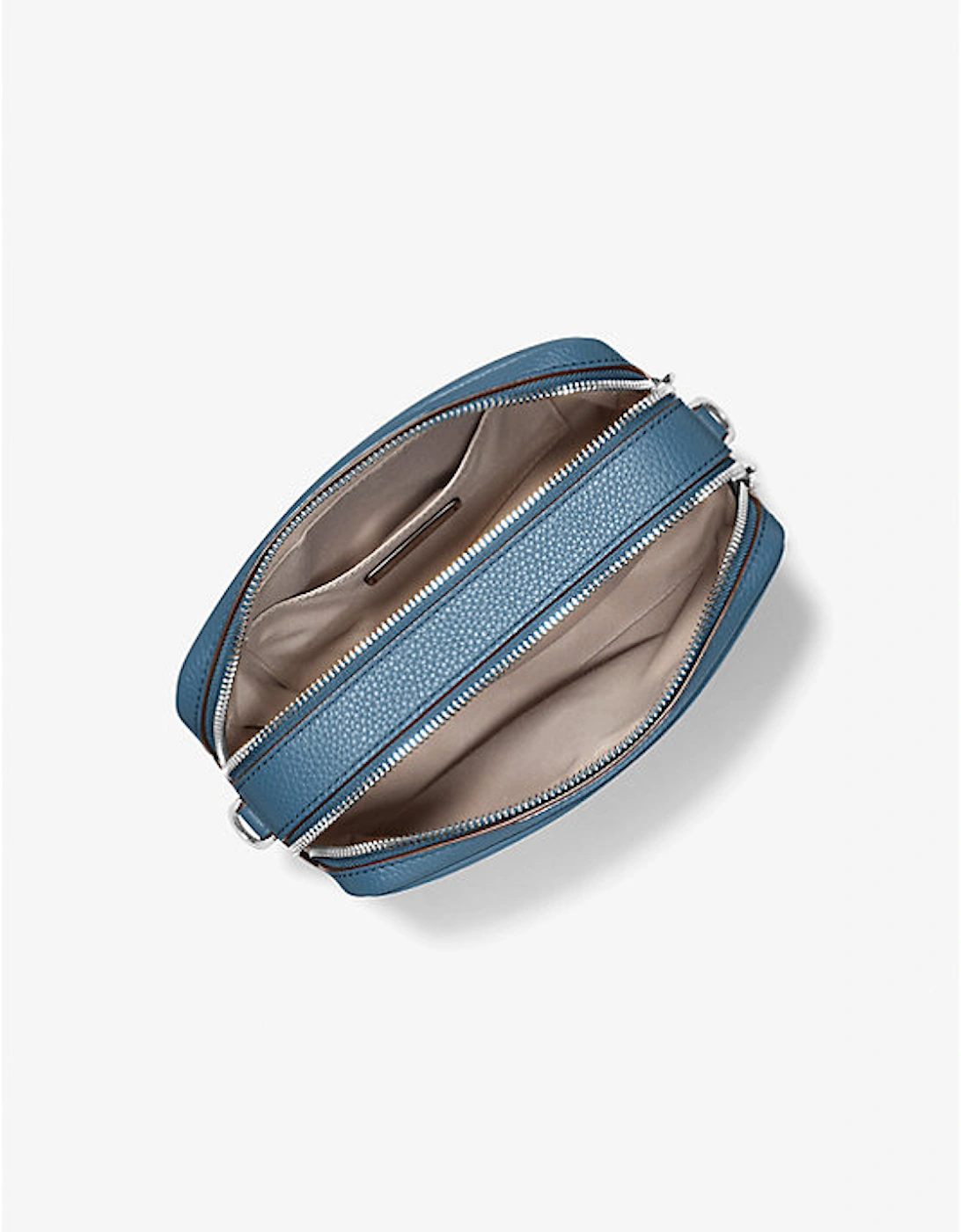 Bryant Medium Pebbled Leather Camera Crossbody Bag