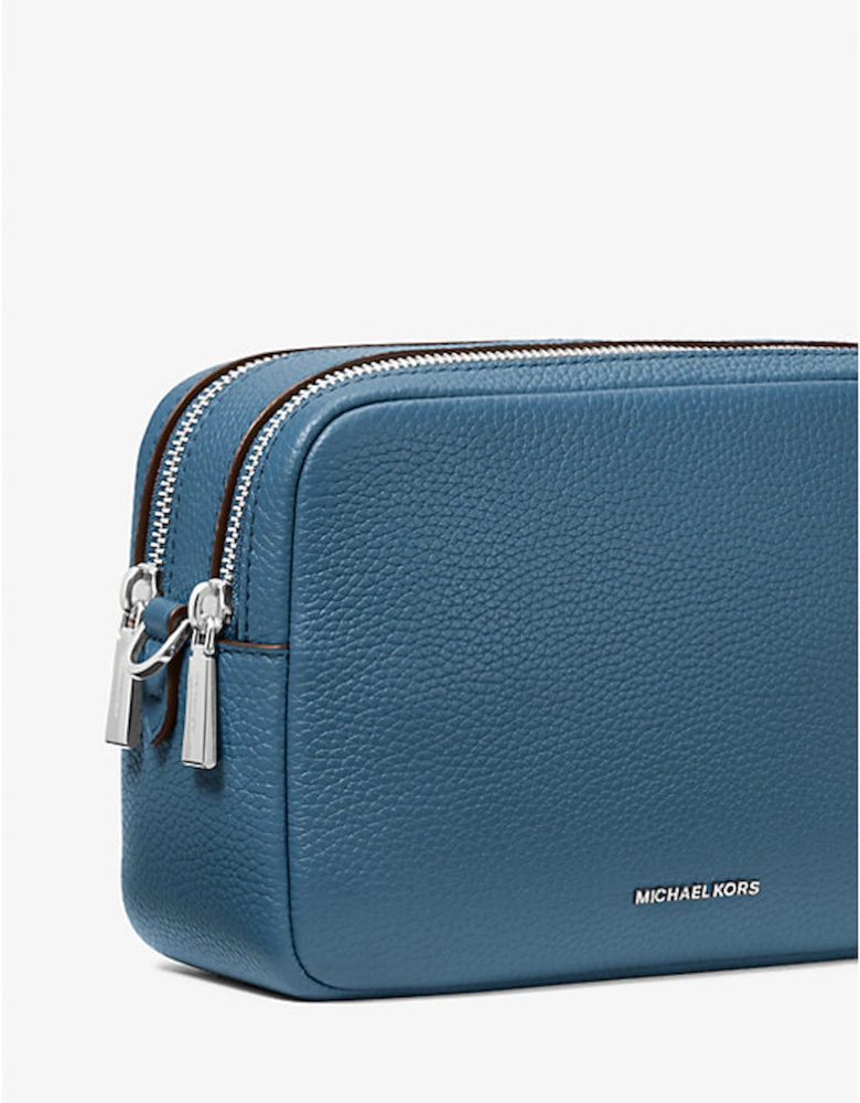 Bryant Medium Pebbled Leather Camera Crossbody Bag