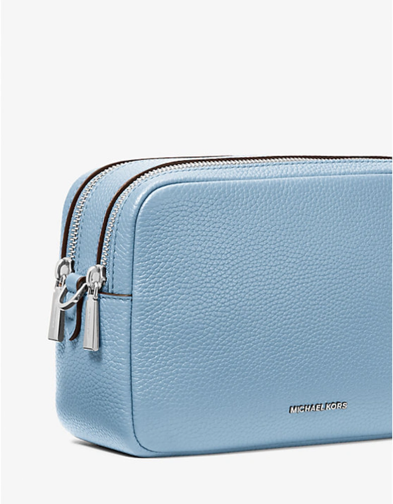 Bryant Medium Pebbled Leather Camera Crossbody Bag
