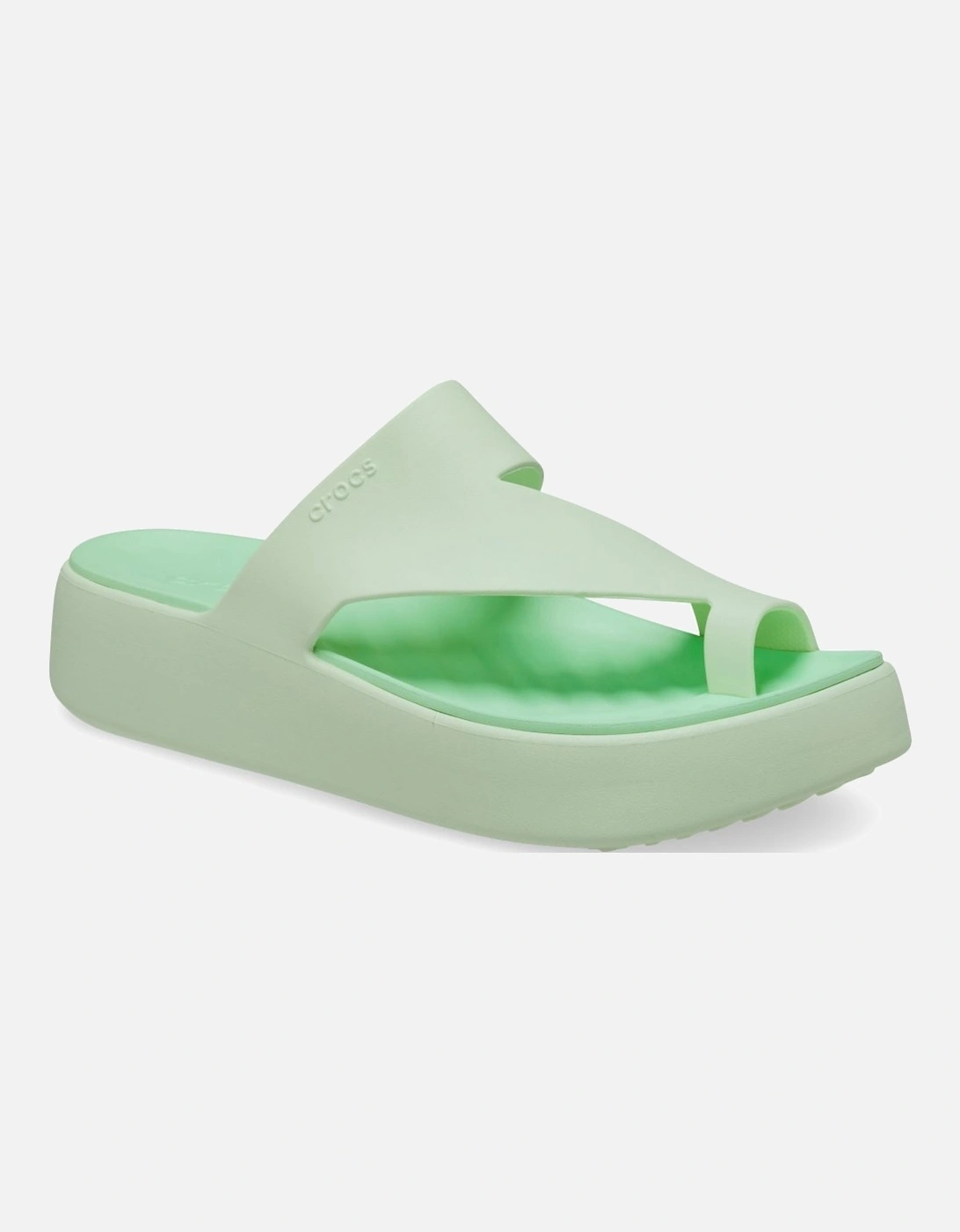Getaway Platform Womens Toe Loop Sandals, 7 of 6