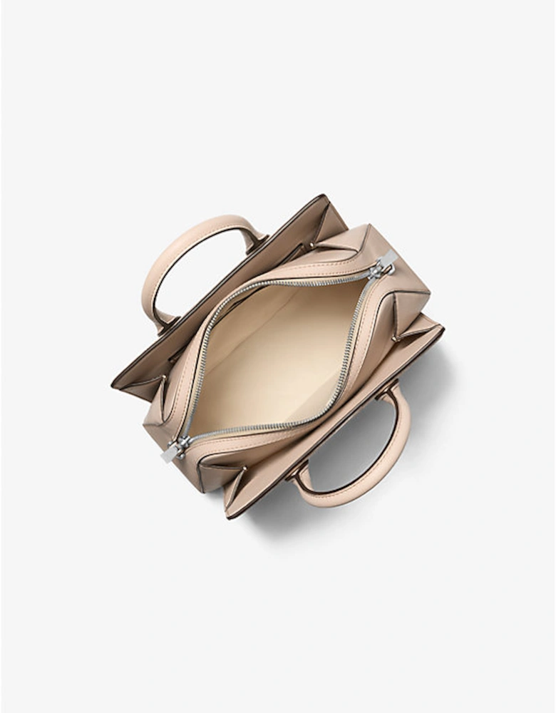 Laila Small Signature Logo Satchel