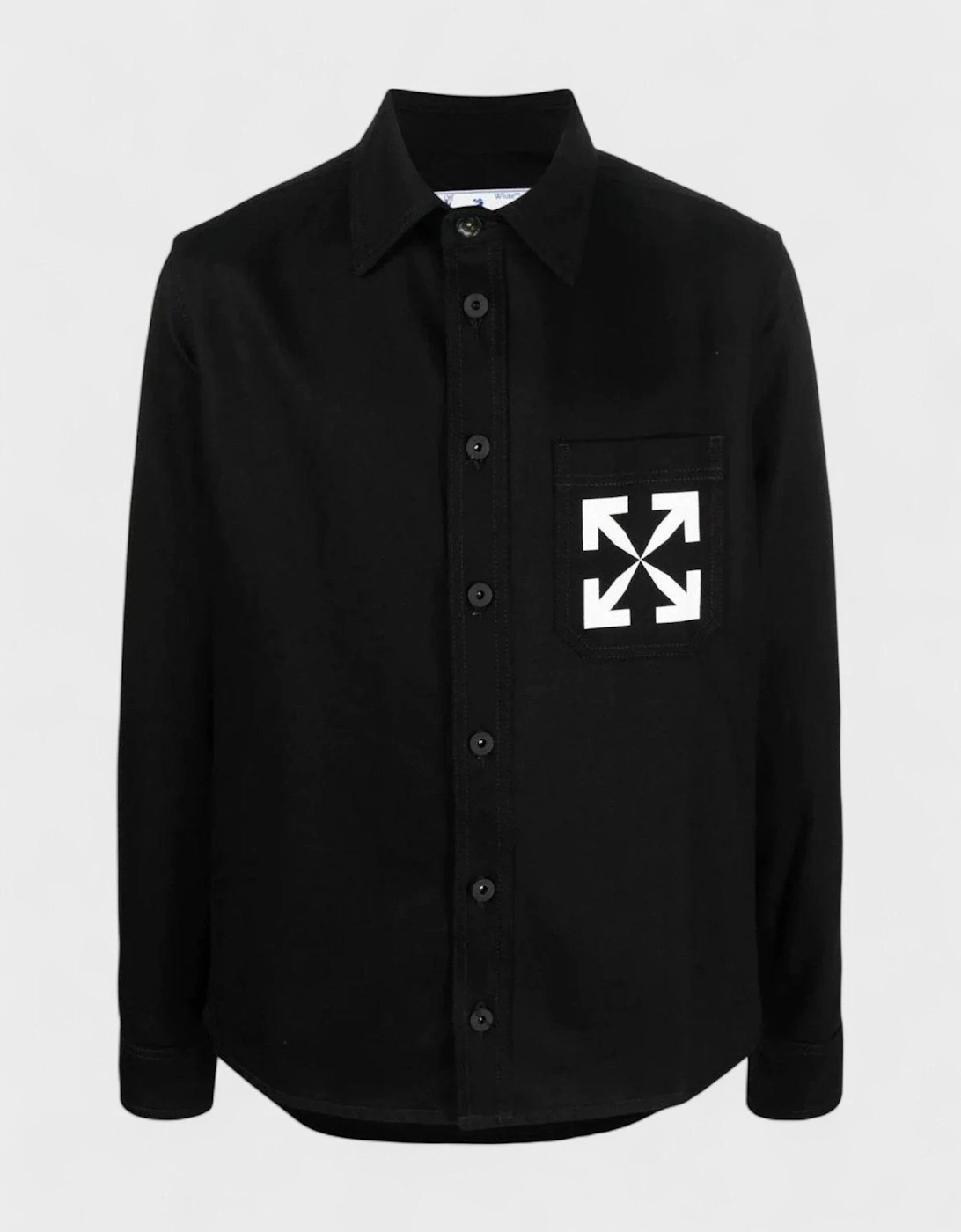 Single Arrow Denim Shirt Black, 5 of 4