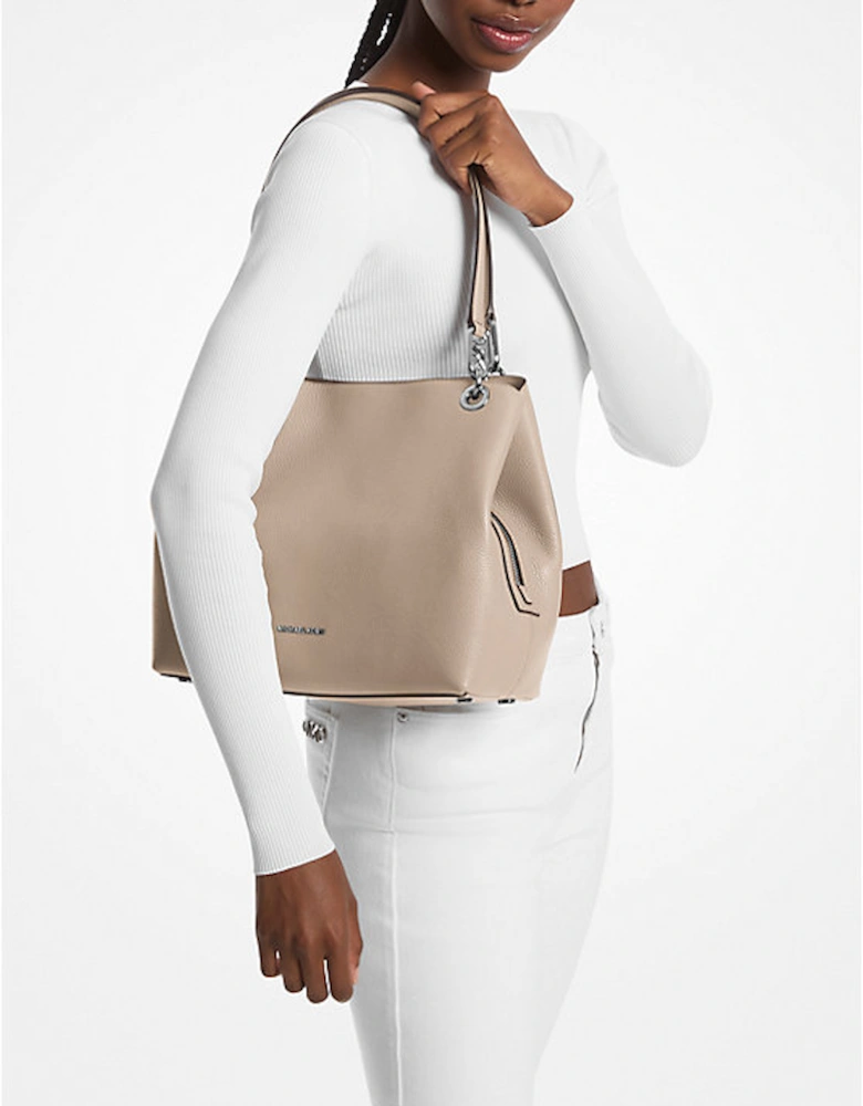 Kensington Large Pebbled Leather Tote Bag