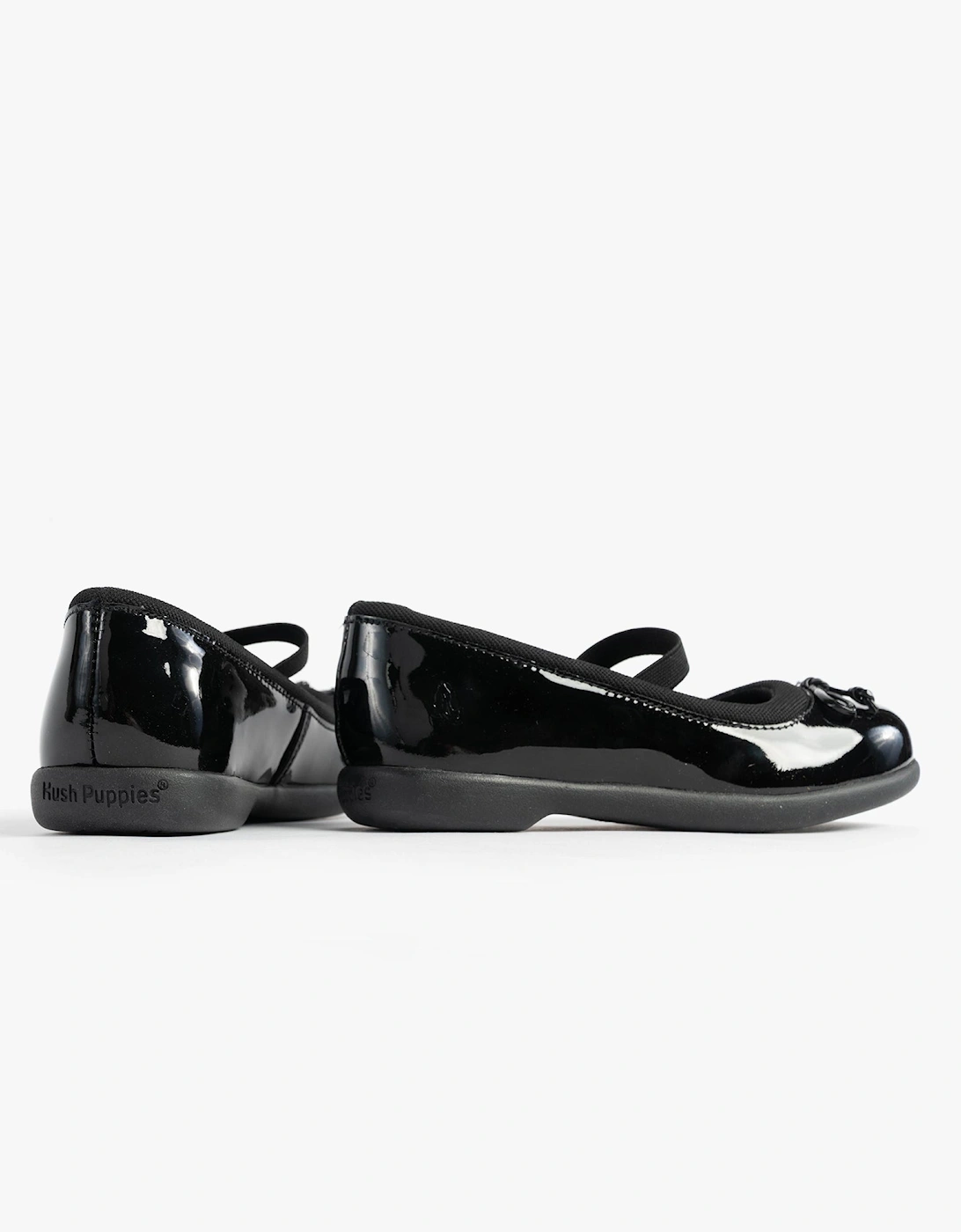 BETTY PATENT JNR Girls Shoes Black