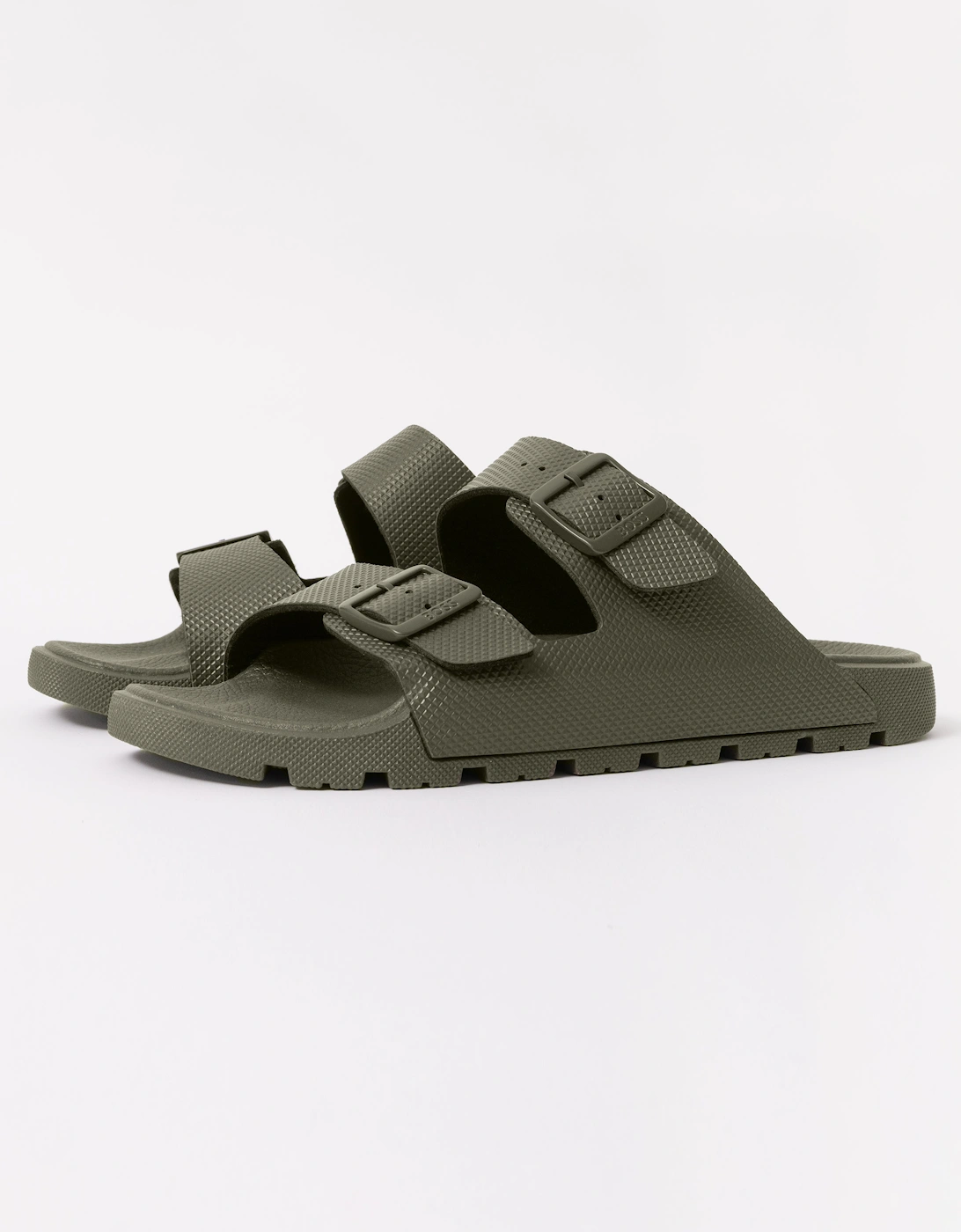BOSS Orange Surfley Mens Twin-Strap Sandals, 3 of 2