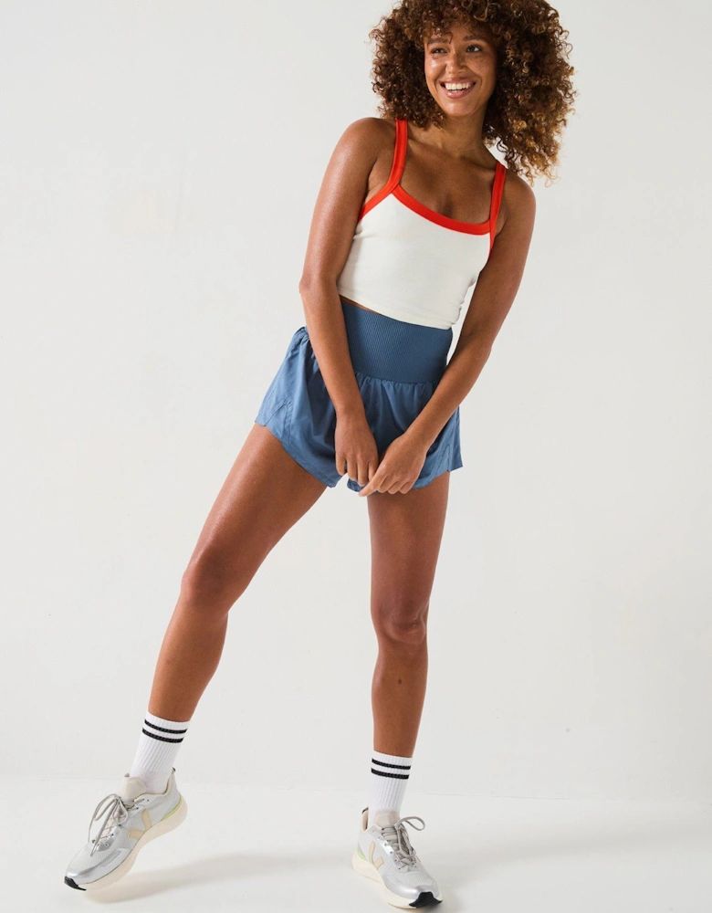 Womens Training All Clear Cami Crop - White