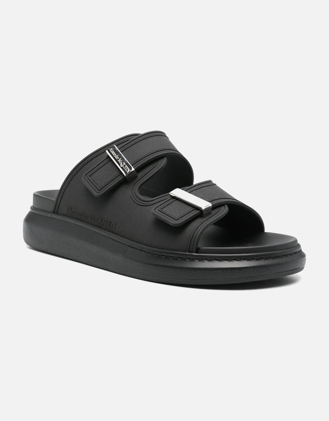 Larry Oversize Sole Sandals Black