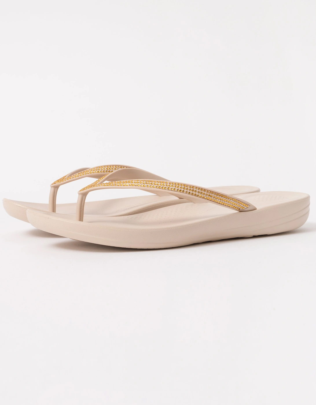 IQushion Sparkle Womens Flip-Flop, 6 of 5