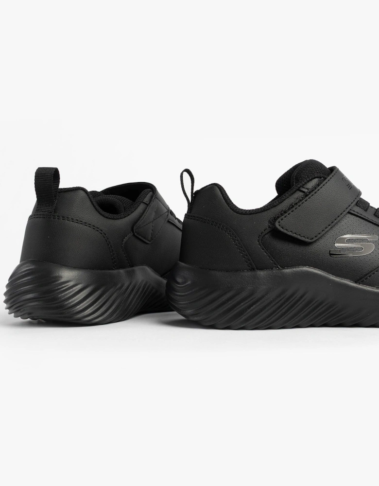 405626L/BBK BOUNDER - POWER STUDY Boys Trainers Black
