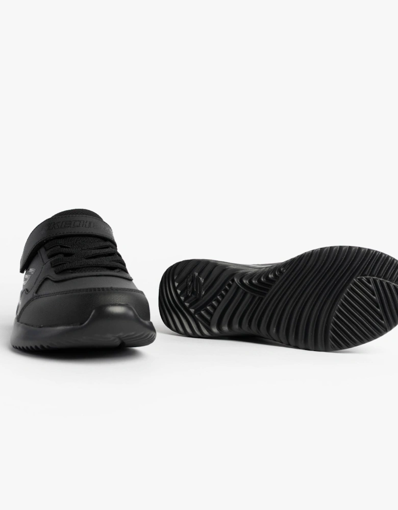 405626L/BBK BOUNDER - POWER STUDY Boys Trainers Black