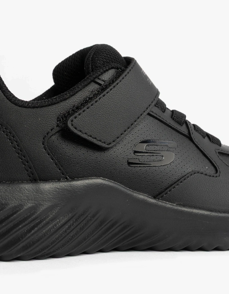 405626L/BBK BOUNDER - POWER STUDY Boys Trainers Black