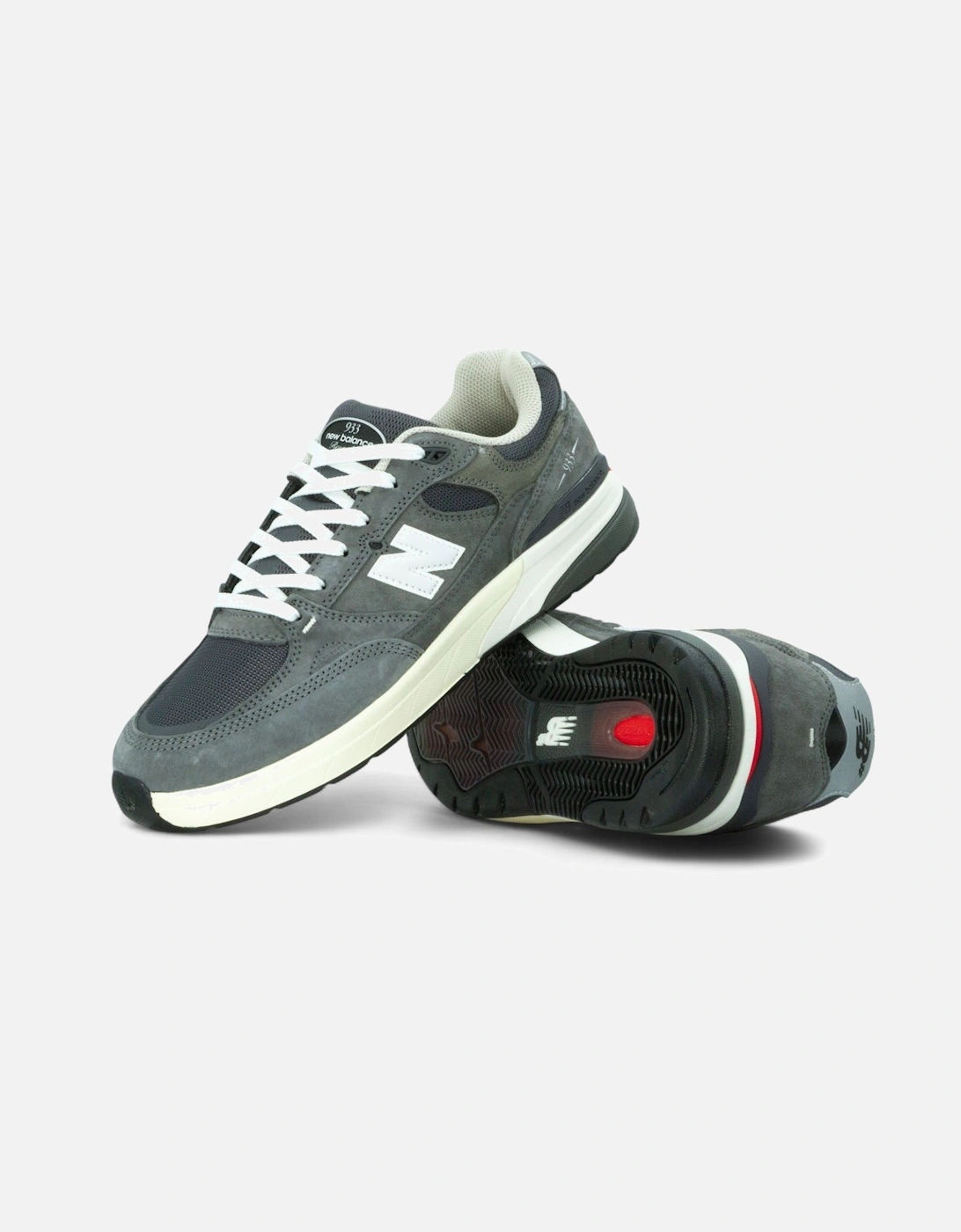 NM933 Andrew Reynolds Shoes - Dark Grey/White, 6 of 5