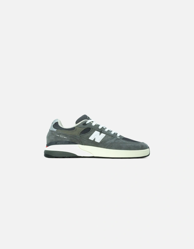 NM933 Andrew Reynolds Shoes - Dark Grey/White