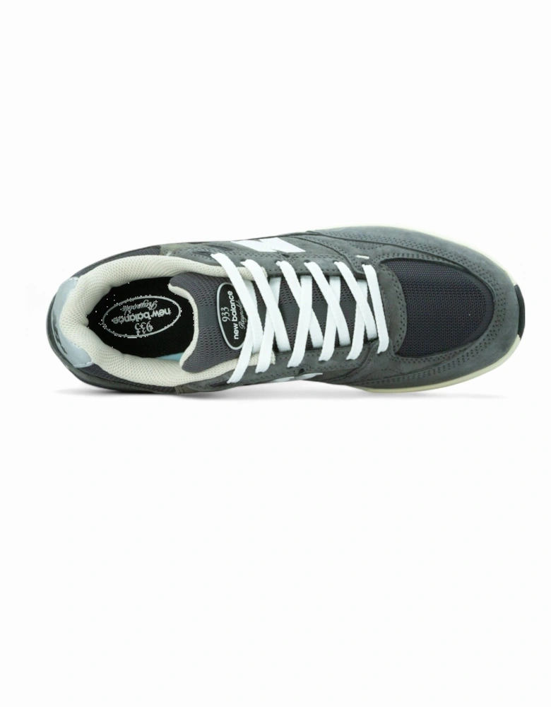 NM933 Andrew Reynolds Shoes - Dark Grey/White